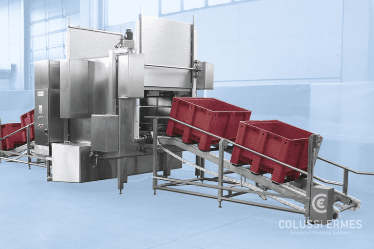 Colussi Ermes Product Box and Tote Bin Washers