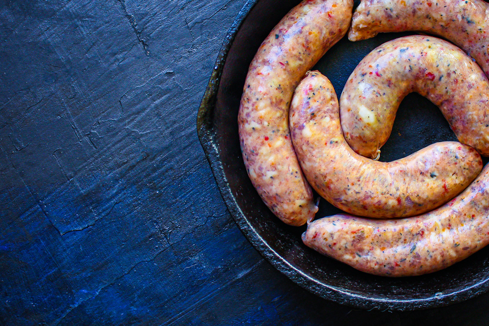 Sausage and burger preparation equipment